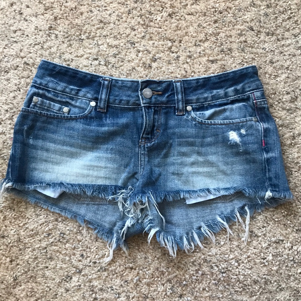 Low waist, cut off Pink by VS jean short
